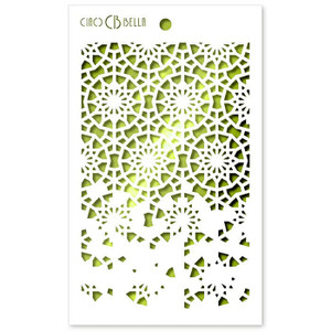 Ciao Bella - 5"X8" Stencil - Twelve Points (MS032) Ciao Bella - 5"X8" Stencil - Twelve Points (MS032)