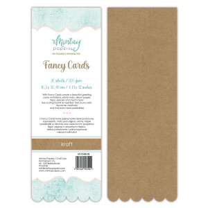 Mintay Papers - Fancy Cards - Kraft 02 (MT-FANK-02)