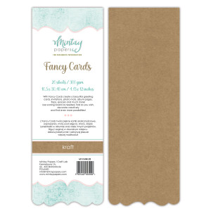 Mintay Papers - Fancy Cards - Kraft 03 (MT-FANK-03)
