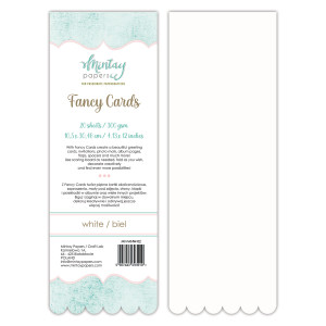 Mintay Papers - Fancy Cards - White 02 (MT-FANK-02)