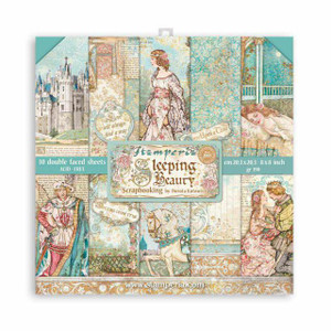 Stamperia - 8 x 8 Paper Pad - Sleeping Beauty (SBBS38)