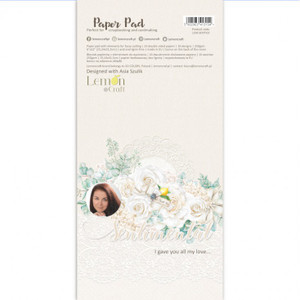 LemonCraft - Sentimental Elements For Fussy Cutting - 6 x 12 Paper Pad (LEM-SENTI02)