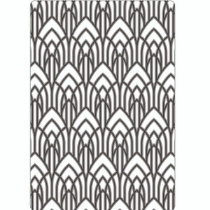 Sizzix ML Texture Fades Embossing Folder By Tim Holtz - Arched (665459) Sizzix ML Texture Fades Embossing Folder By Tim Holtz - Arched (665459)