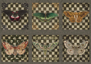 Decoupage Queen - Decoupage Rice Paper A4 - Dainty and the Queen Checks and Critters (DQRp_0209A4) Decoupage Queen - Decoupage Rice Paper A4 - Dainty and the Queen Checks and Critters (DQRp_0209A4)