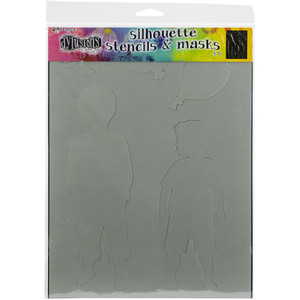 Dylusion's Silhouettes Stencil & Masks - Otis (DYS75363)