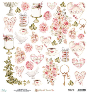 REDUCED Mintay - Botany - 12x12 Chipboard Sticker Sheet