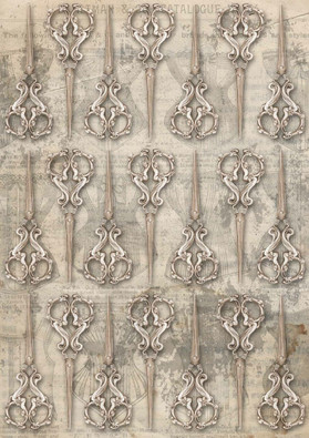 Decoupage Queen - Decoupage Rice Paper A4 - Dainty and the Queen - Atelier (P-DQRP_0220-A4) Decoupage Queen - Decoupage Rice Paper A4 - Dainty and the Queen - Atelier (P-DQRP_0220-A4)