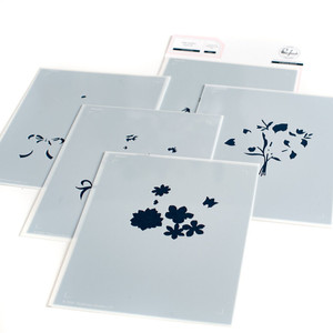 Pinkfresh Studio - Floral Envelope Layering Stencils (PF-139022) Pinkfresh Studio - Floral Envelope Layering Stencils (PF-139022)