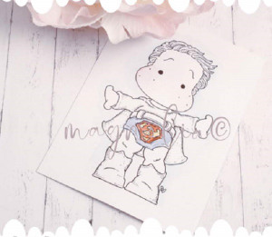 Magnolia Stamp - So Cute - Super Edwin (MAG-6377)