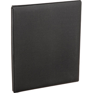 Pioneer 12x12 Sewn Cover 3 Ring Album - Black/Black