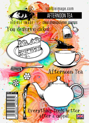 Visible Image - Stamp Set - Afternoon Tea (VIS-AFT-01)