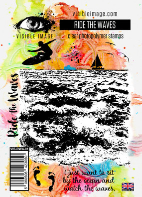Visible Image - Stamp Set - Ride The Waves (VIS-RWA-01)