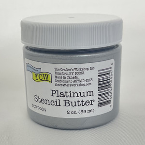 Crafters Workshop Stencil Butter 2 oz - Platinum (TCW9084)
