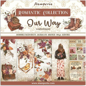 Stamperia - 8 x 8 Paper Pad - Our Way (SBBS64)