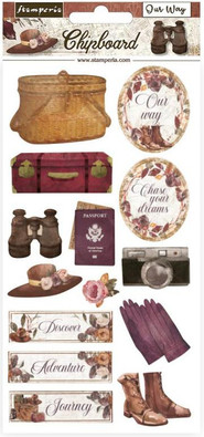 Stamperia - Chipboards - Our Way (DFLCB61)