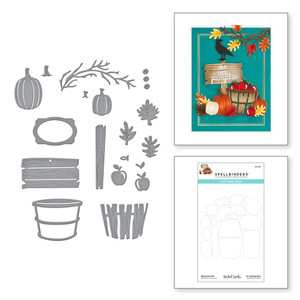 Spellbinders - The Happy Harvest Collection - Welcome Fall Etched Dies (S4-1136) Spellbinders - The Happy Harvest Collection - Welcome Fall Etched Dies (S4-1136)