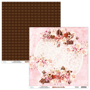 Mintay Papers Chocolate Kiss 12 x 12 - 02 (MT-KIS-02)