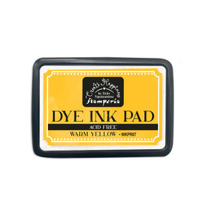 Stamperia Dye Ink Pad - Warm Yellow (WKPR07)