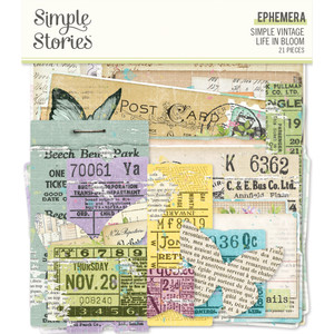 Simple Stories - Simple Vintage Essentials Butterflies Rub-Ons
