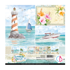 Ciao Bella - Summer Breeze - 8x8 Paper Pad (CBH065)