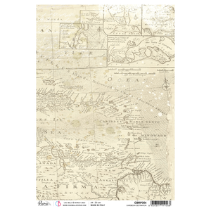 Ciao Bella - Summer Breeze - A4 Rice Paper - Caribbean Destination (CBRP354)