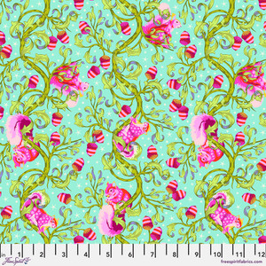 Free Spirit Fabric by Tula Pink - Tiny Beasts Oh Nuts - Glimmer