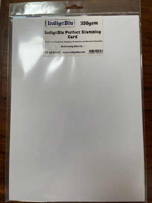 IndigoBlu Perfect Stamping Card (350gsm 10 Sheets) 
