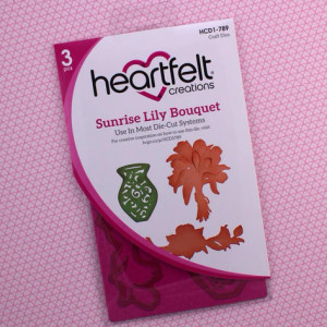 Heartfelt Creations Die Set - Sunrise Lily Bouquet (HCD1-789 )