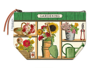 Cavallini & Co - Vintage Pouch - Garden (POUCH-GRD) Cavallini & Co - Vintage Pouch - Garden (POUCH-GRD)