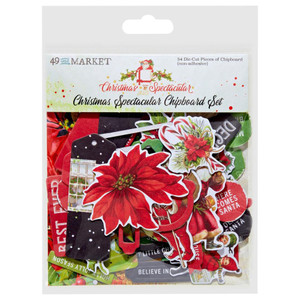 49 and Market - Christmas Spectacular - Chipboard Set (S2324425)