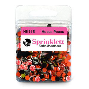 Buttons Galore - Sprinkletz Polymer Clay Embellishments - Hocus Pocus (NK115) Buttons Galore - Sprinkletz Polymer Clay Embellishments - Hocus Pocus (NK115)