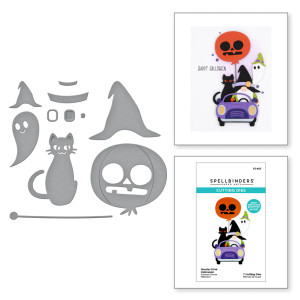 Spellbinders - Gnome Drive Collection - Gnome Drive Halloween Etched Dies (S3-493)