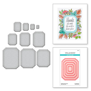 Spellbinders - Etched Dies - BetterPress Autumn Collection - Notched Corner Frames (S5-602) Spellbinders - Etched Dies - BetterPress Autumn Collection - Notched Corner Frames (S5-602)