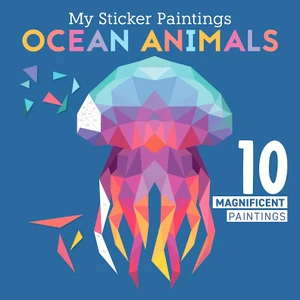 My Sticker Paintings Book - Ocean Animals