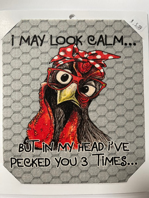 CJ Bella Co Eco-Friendly Dishcloth - I May Look Calm