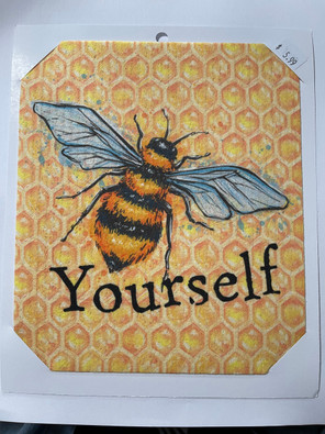 CJ Bella Co Eco-Friendly Dishcloth - Butterfly On Flowers