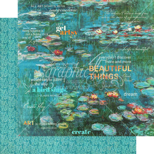 Graphic 45 - Let's Get Artsy - Creative Chaos 12x12 Scrapbook Paper (4502747)