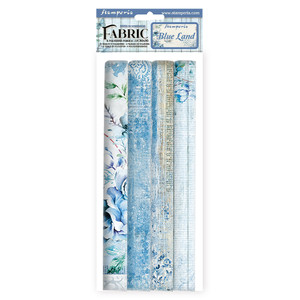 Stamperia - Blue Land /Roseland - Fabric Sheets (SBPLT15) Stamperia - Blue Land /Roseland - Fabric Sheets (SBPLT15)