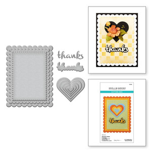 Spellbinders - The Garden Collection - Heartfelt Thanks Etched Dies (S5-616) Spellbinders - The Garden Collection - Heartfelt Thanks Etched Dies (S5-616)