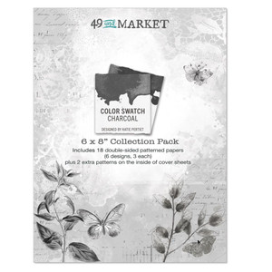 49 and Market - Charcoal Color Swatch Essentials - Collection Pack 6x8 (CCS-27372)