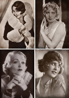 Decoupage Queen - Golden Age Four Pack Rice Paper A4 (DQRP_0575-A4)