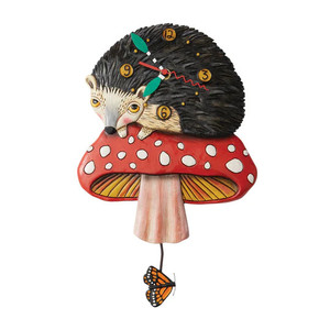 Allen Designs Clocks - Hank The Hedgehog Allen Designs Clocks - Hank The Hedgehog