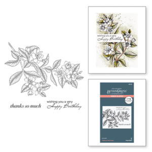 Spellbinders BetterPress - Society January Collection - Press Plate - Thanks So Much Floral (BP-120) Spellbinders BetterPress - Society January Collection - Press Plate - Thanks So Much Floral (BP-120)