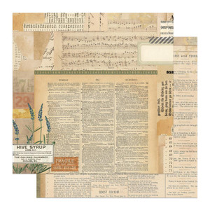 Photoplay - Everyday Junque - Cardstock Die-Cuts 12x12 Sheet - Humble (EDJ4607)