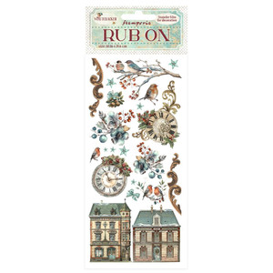 Stamperia - The Nutcracker - Rub-On Set - Clocks (DFLRB108) Stamperia - The Nutcracker - Rub-On Set - Clocks (DFLRB108)
