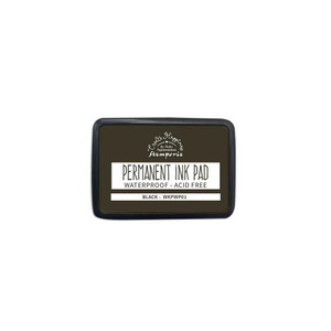 Stamperia - Create Happiness Permanent Ink pad - Black (WKPWP01)