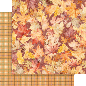 Graphic 45 - Autumn Greetings - 12x12 Scrapbook Paper - Fall Foliage (4502891)