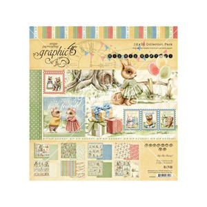 Graphic 45 - Hip Hip Hooray - 12x12 Collection Pack (4502989)