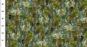AORSH Fabric Line - Oregon Shop Hop Collection - Trees / Sold by The 1/2 Yard