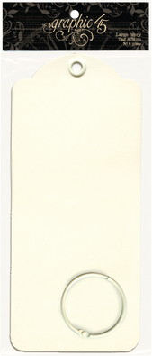 Graphic 45 - Large Ivory Tag Album